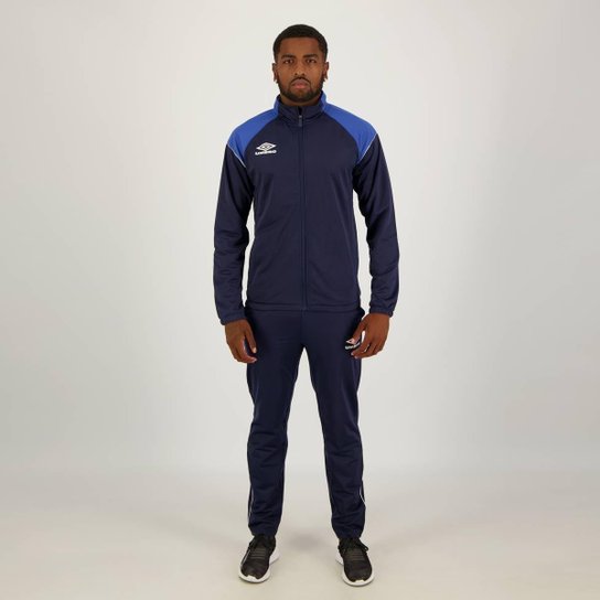 Agasalho Umbro Color Pipe Marinho