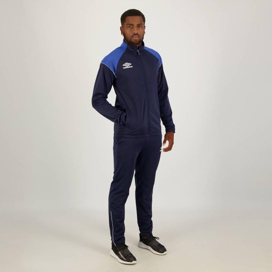 Agasalho Umbro Color Pipe Marinho