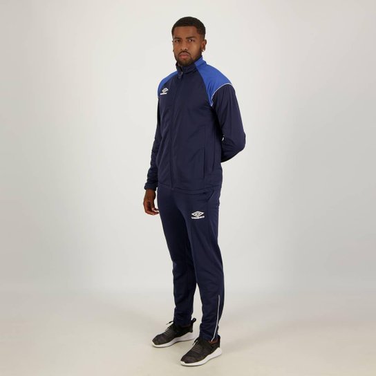 Agasalho Umbro Color Pipe Marinho