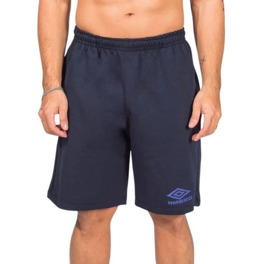 Bermuda Bolso Moletom Masculino Basico Diamond Duo Umbro