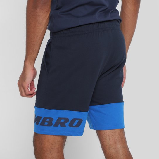 Bermuda Moletom Umbro College Motion Masculina