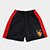 Bermuda Sport Recife Juvenil - Preto+Vermelho