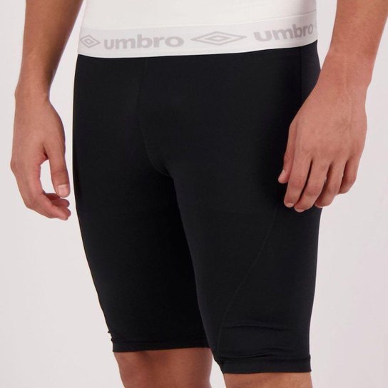 Bermuda Térmica Umbro Twr Diamond New Preta