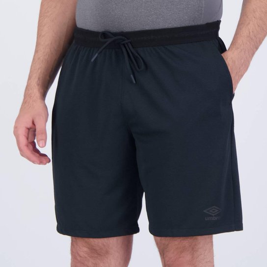 Bermuda Umbro Cut Elastic Preta