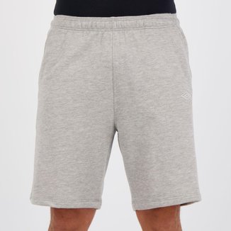 Bermuda Umbro TWR Fit Cinza Mescla