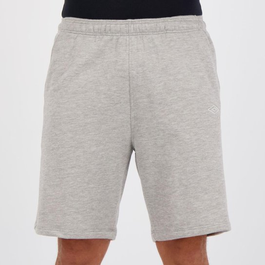 Bermuda Umbro TWR Fit Cinza Mescla