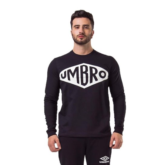 Blusão Umbro Heritage Manga Longa Masculino