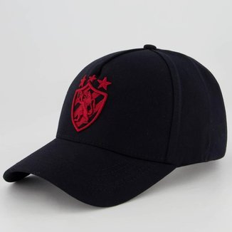Boné Umbro Sport Recife Viagem 2024 Preto e Bordô