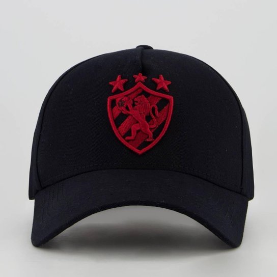 Boné Umbro Sport Recife Viagem 2024 Preto e Bordô