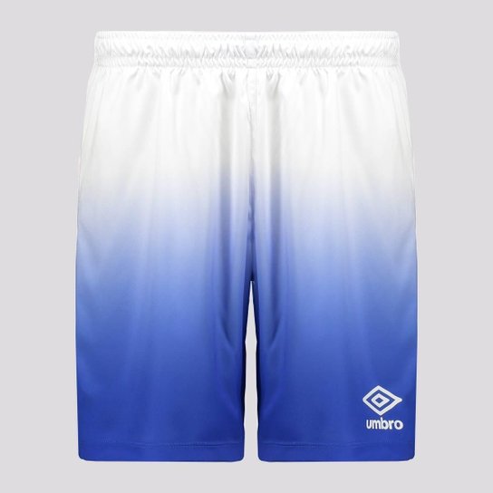 Calção Umbro Baller II Azul e Branco