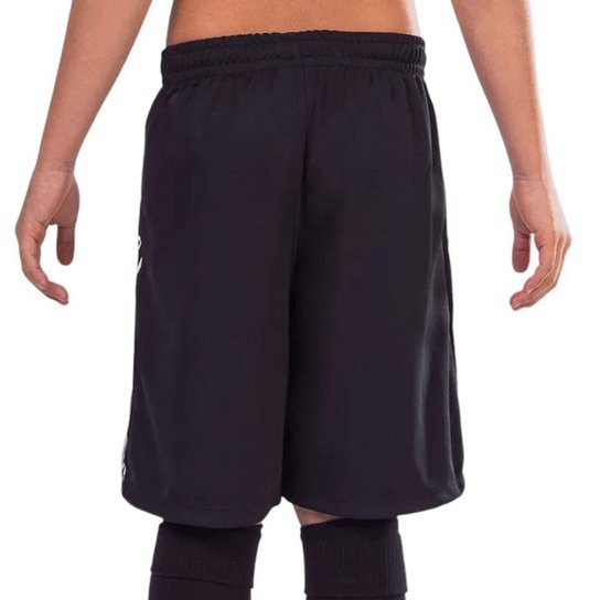 Calção Umbro Tape Club Infantil - Preto 6