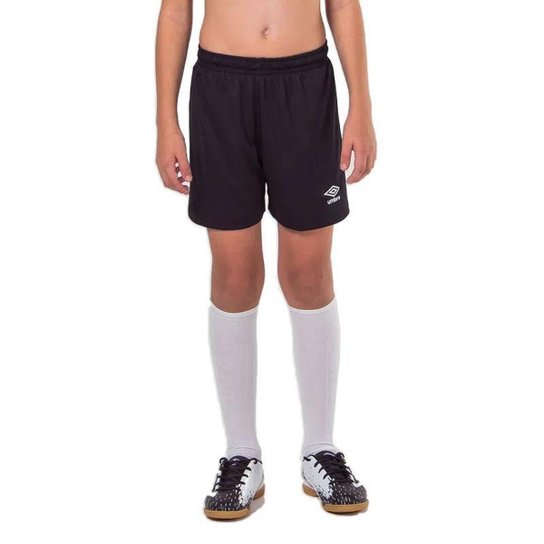 Calção Umbro Twr Aria Juvenil Preto