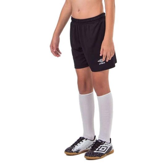 Calção Umbro Twr Aria Juvenil Preto