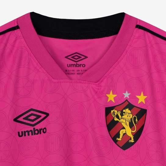 Camisa Infantil Umbro Sport Outubro Rosa 2023