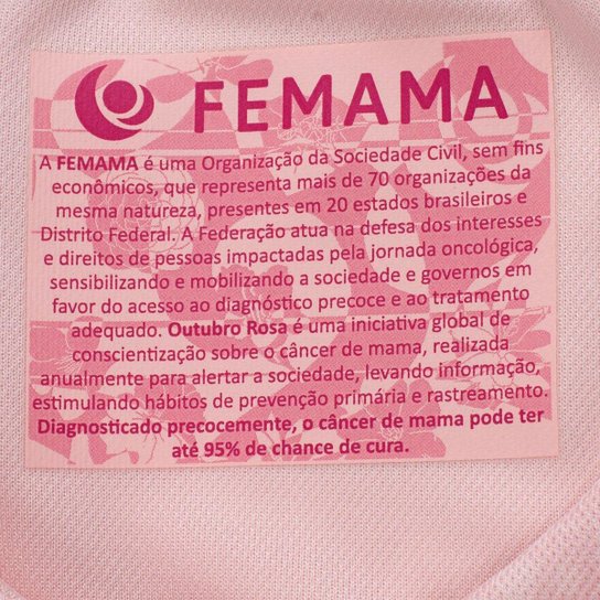 Camisa Juvenil Sport Outubro Rosa 25/26 Torcedor Umbro