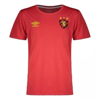CAMISA JUVENIL SPORT RECIFE BASIC UMBRO VERMELHA