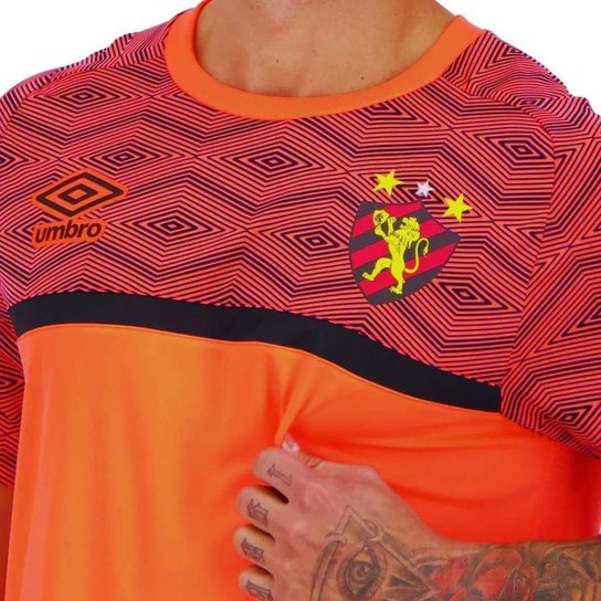 Camisa Masculina Manga Longa Sport Recife Umbro Treino 2023