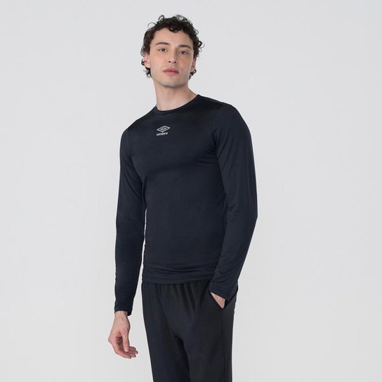 Camisa Ml Masculina Umbro Térmica Diamond Touch