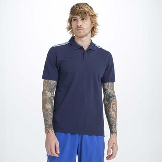 Camisa Pólo Masculina Umbro Essence- Marinho