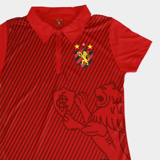 Camisa Polo Sport Recife Lion Feminina
