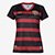 Camisa Sport I 24/25 s/n° Torcedor Umbro Feminina - Preto+Vermelho