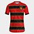 Camisa Sport Recife Classic RetrôMania Masculina - Vermelho+Preto