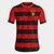 Camisa Sport Recife Classic RetrôMania Masculina - Vermelho+Preto