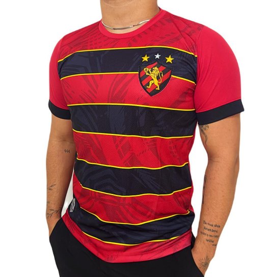 Camisa Sport Recife Classic Rubro-Negro - Masculino