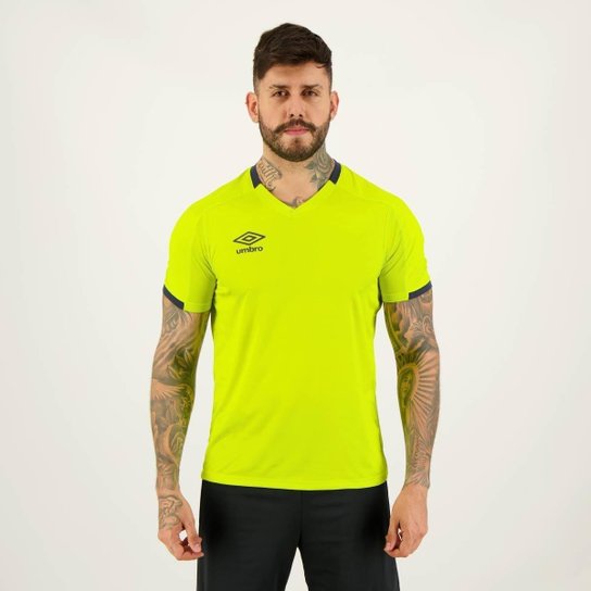 Camisa Umbro Art Diamond Verde Limão