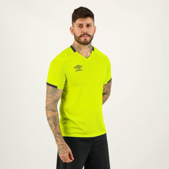 Camisa Umbro Art Diamond Verde Limão