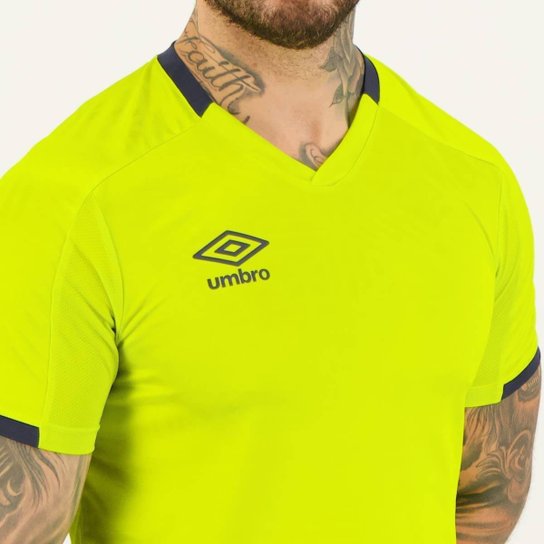 Camisa Umbro Art Diamond Verde Limão