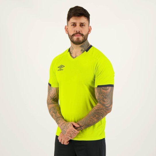 Camisa Umbro Art Diamond Verde Limão