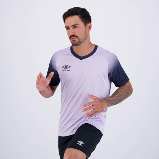 Camisa Umbro Baller Lilas e Marinho