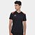 Camisa Umbro Flasher Masculina - Preto+Laranja