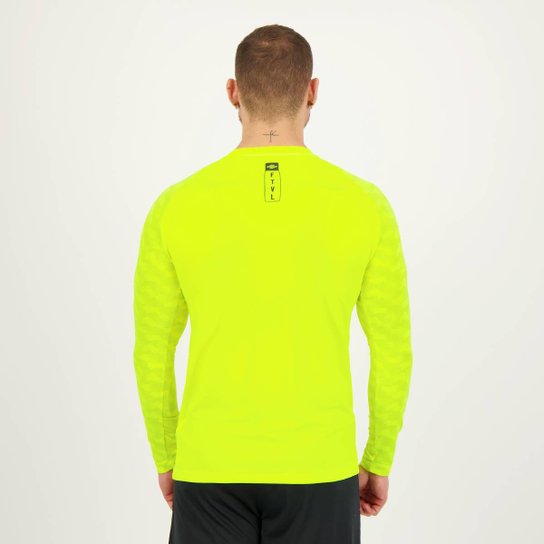 Camisa Umbro Futevôlei Graphic Manga Longa Masculina