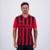 Camisa Umbro Sponsor Vermelha e Preta - Vermelho
