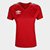 Camisa Umbro Tradicional Tape Feminina - Vermelho
