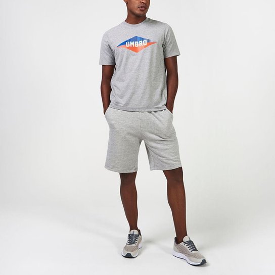 Camiseta Manga Curta Umbro College D Split Masculina