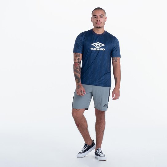 Camiseta Manga Curta Umbro Football Personality Masculina
