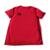 Camiseta Masculina Juvenil Umbro Our Game Manga Curta Treino - Vermelho+Preto