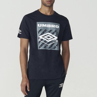 Camiseta Masculina Umbro Authentic Club- Preto