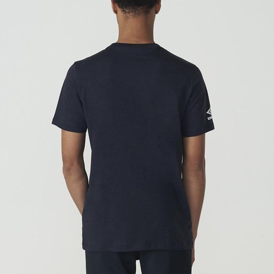 Camiseta Masculina Umbro Authentic Club- Preto