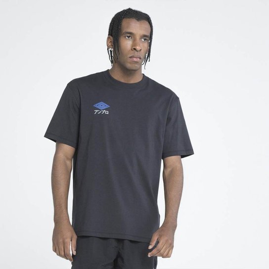 Camiseta Masculina Umbro Player- Preto