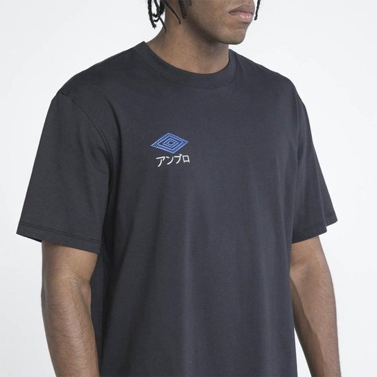 Camiseta Masculina Umbro Player- Preto