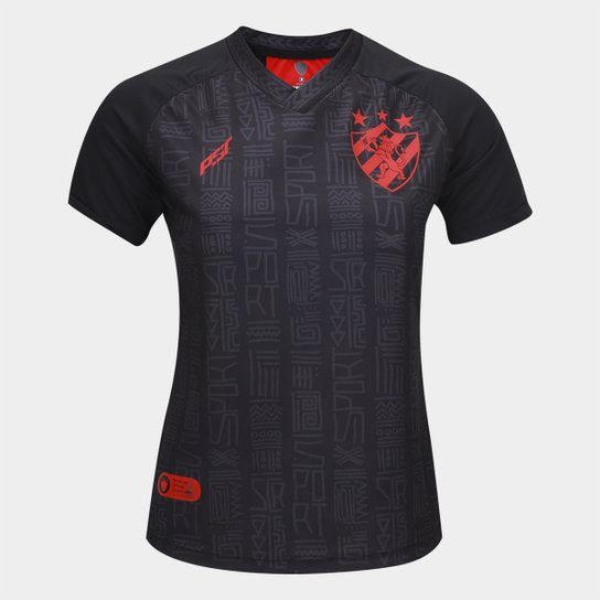 Camiseta Sport Recife Consciência Negra Feminina
