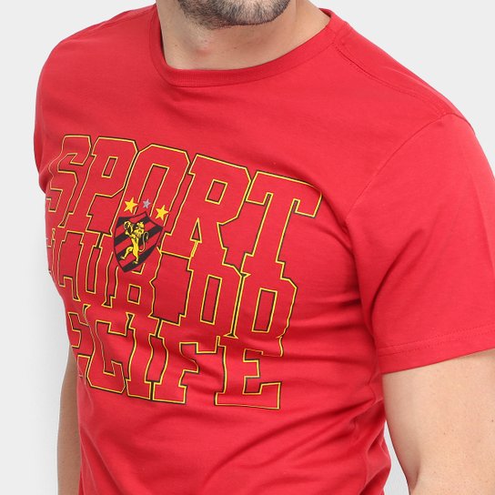 Camiseta Sport Recife Double Contour Masculina