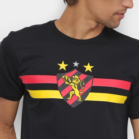 Camiseta Sport Recife Logo Masculina