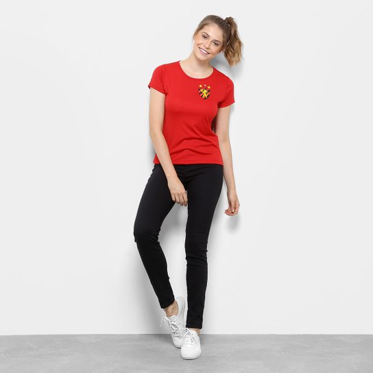 Camiseta Sport Recife Look Sport Feminina
