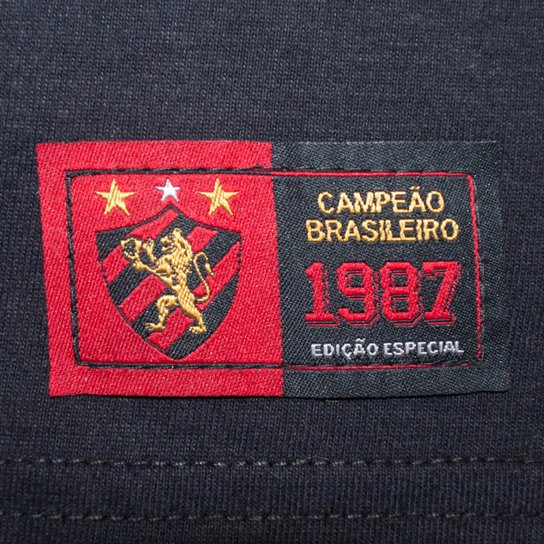 Camiseta Sport Recife Retro Mania 1987 Masculina