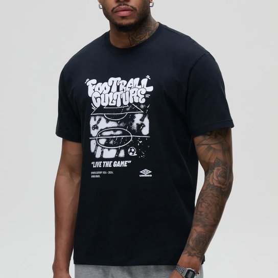 Camiseta Umbro Football Culture Masculina